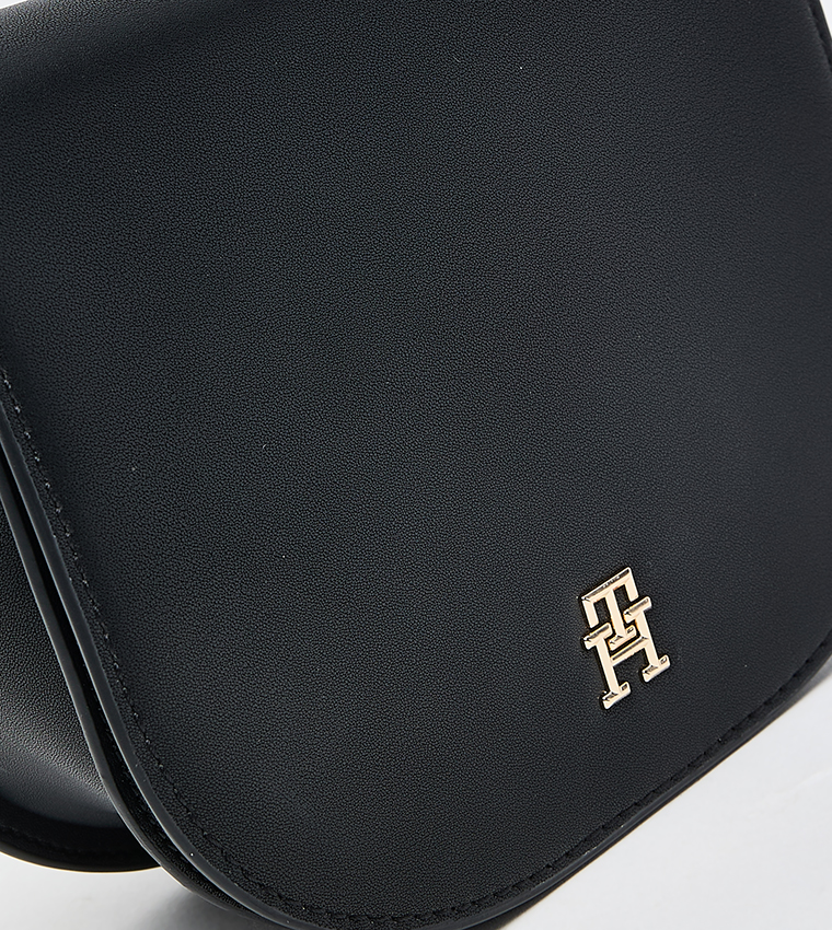 Logo Detail Saddle Bag