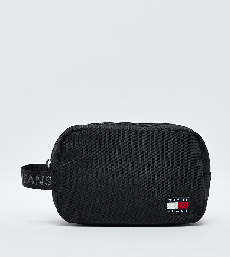 Logo Badge Toiletry Bag