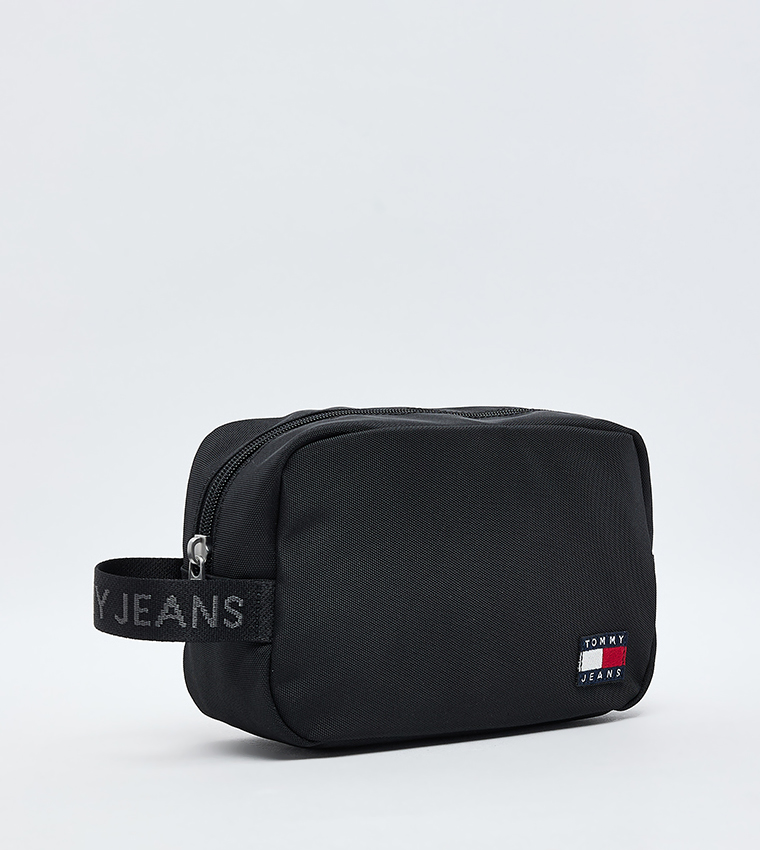Logo Badge Toiletry Bag