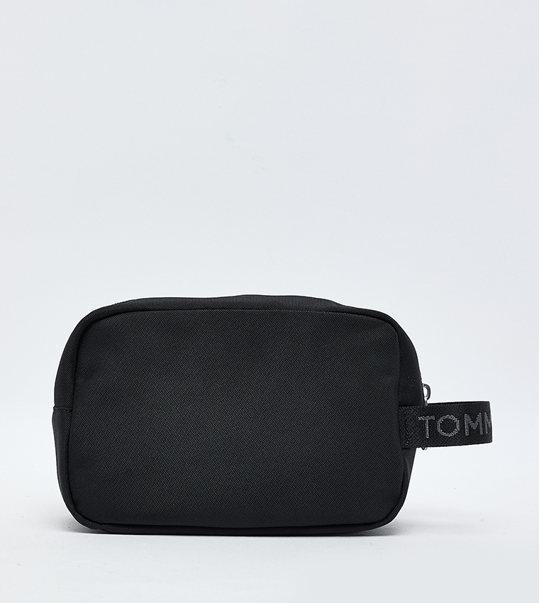 Logo Badge Toiletry Bag