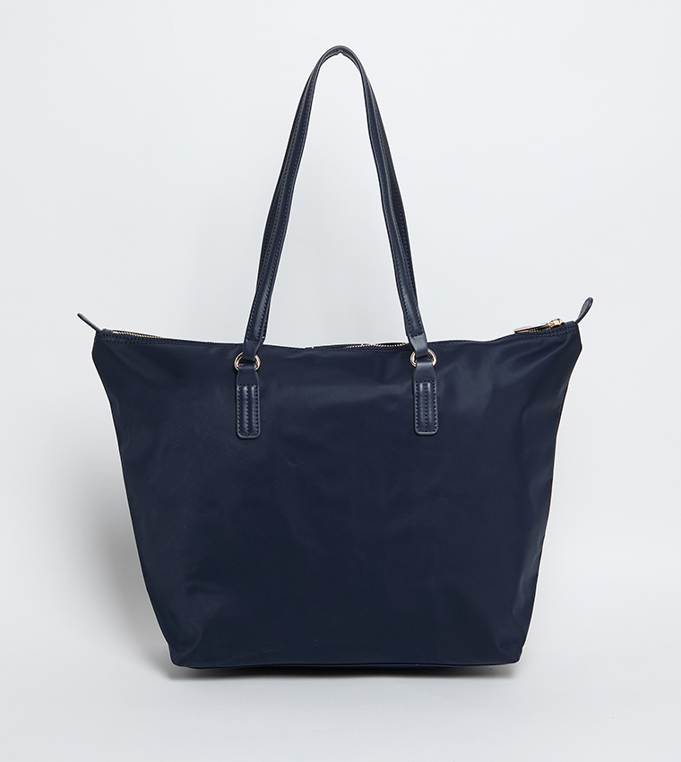 POPPY Logo Detail Tote Bag