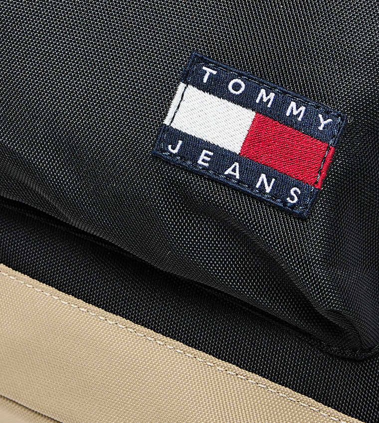 Logo Badge Zip Around Backpack