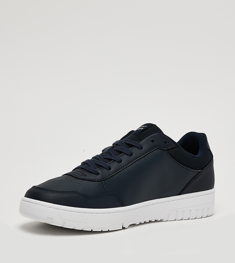 Logo Detail Lace Up Sneakers