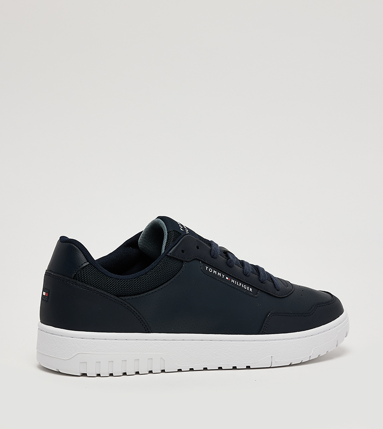 Logo Detail Lace Up Sneakers