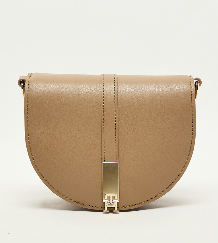 HERITAGE Textured Flap Saddle Bag