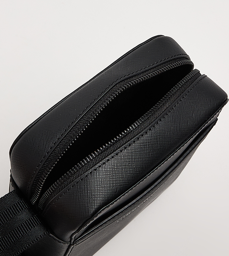 Logo Detail Reporter Bag