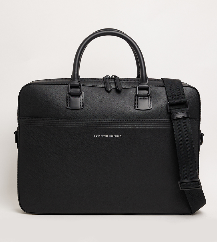 Logo Detail Laptop Bag
