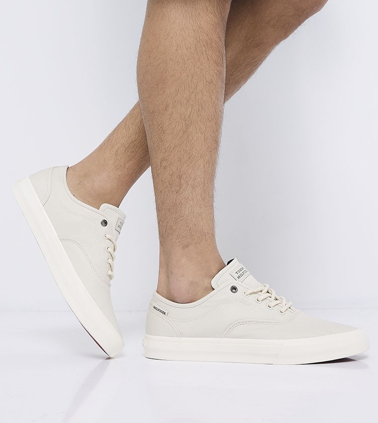 Logo Detail Lace-Up Shoes