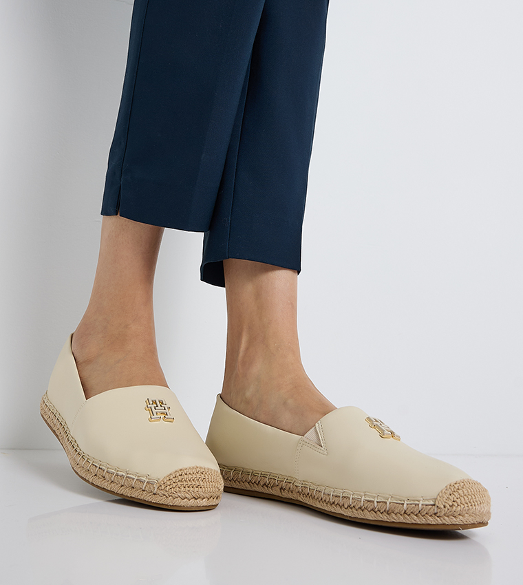Monogram Detail Espadrilles
