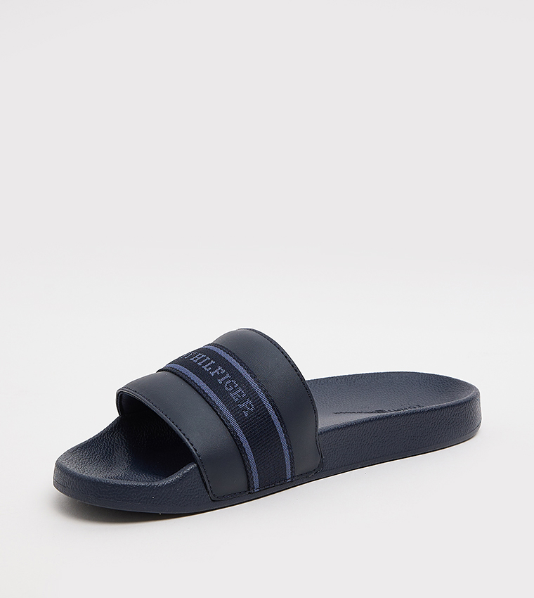 Logo Label Open Toe Slides