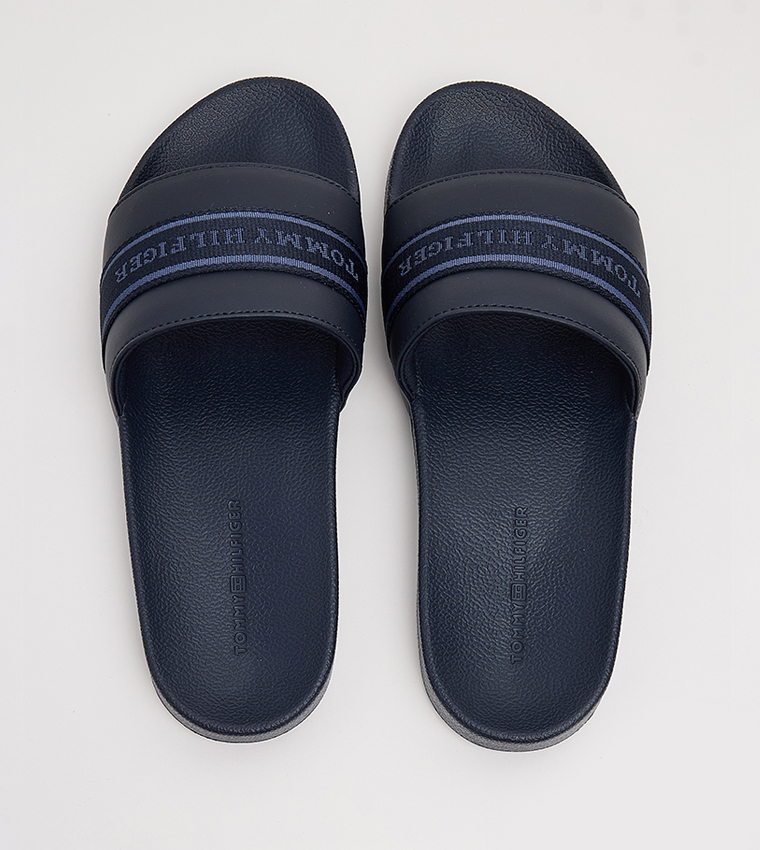 Logo Label Open Toe Slides
