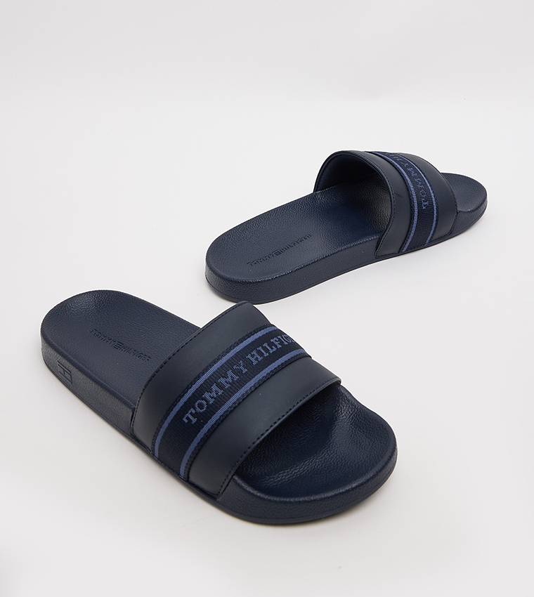 Logo Label Open Toe Slides