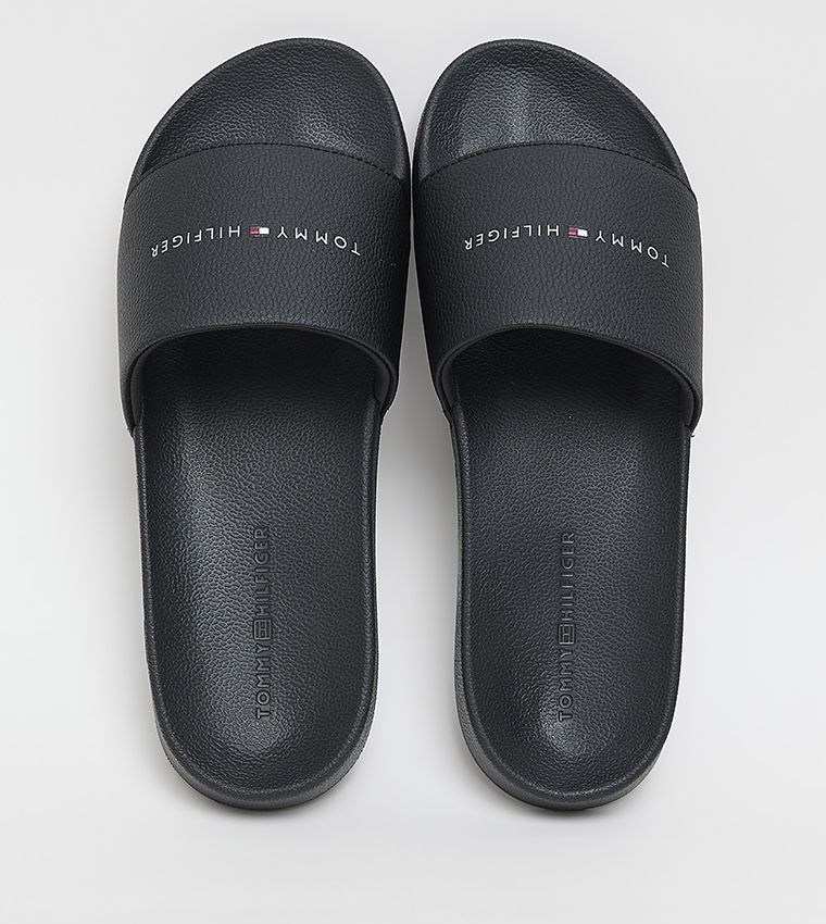 NYC Logo Detail Pool Slides