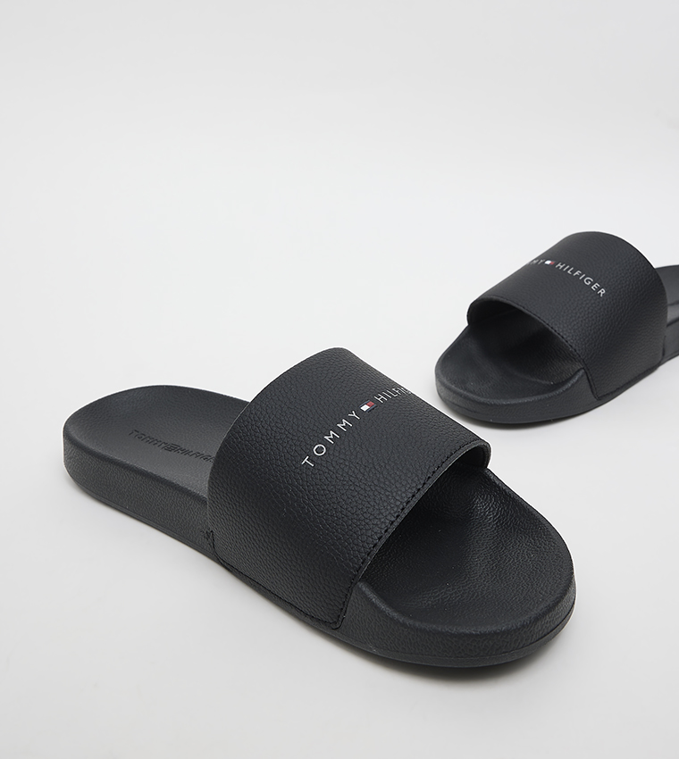 NYC Logo Detail Pool Slides