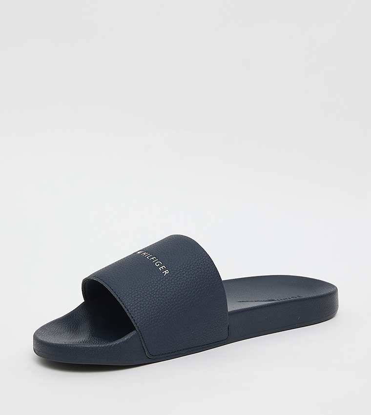 NYC Logo Detail Pool Slides