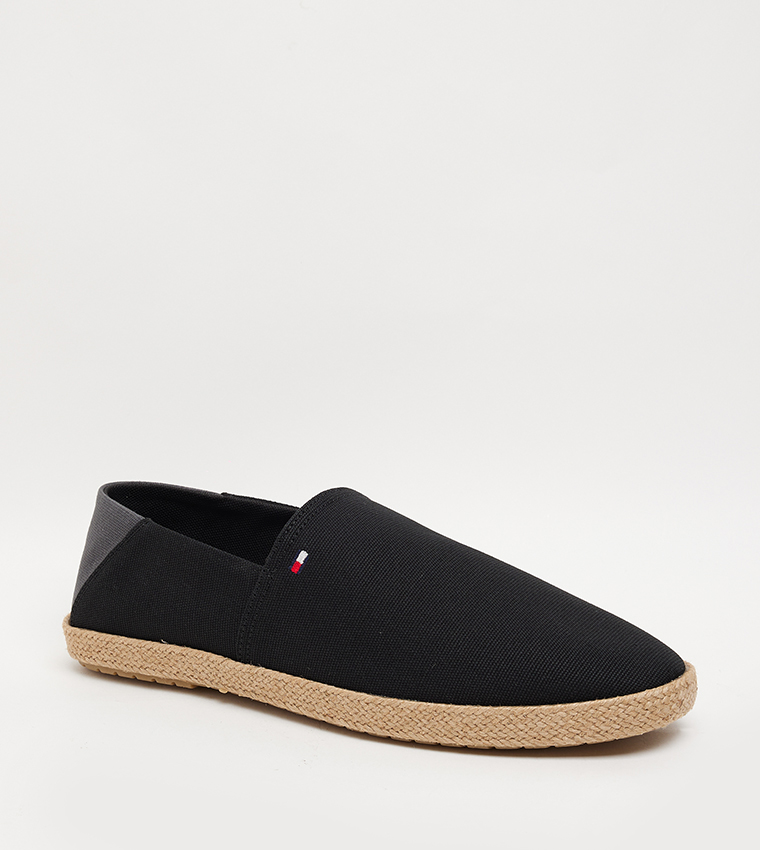 Logo Detail Slip-On Espadrilles