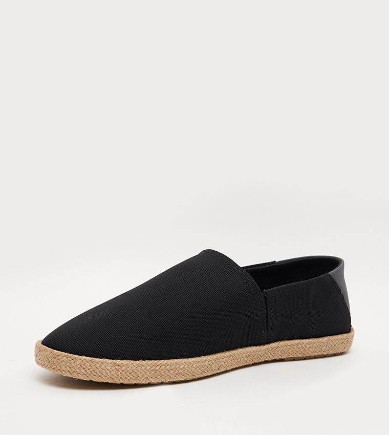 Logo Detail Slip-On Espadrilles