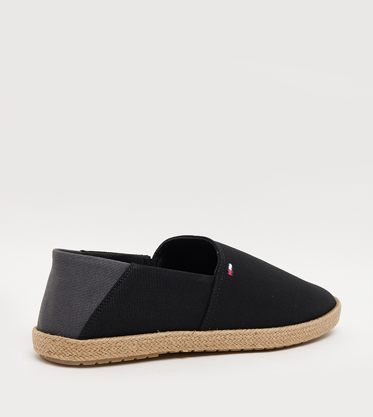 Logo Detail Slip-On Espadrilles