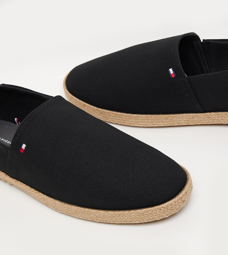 Logo Detail Slip-On Espadrilles
