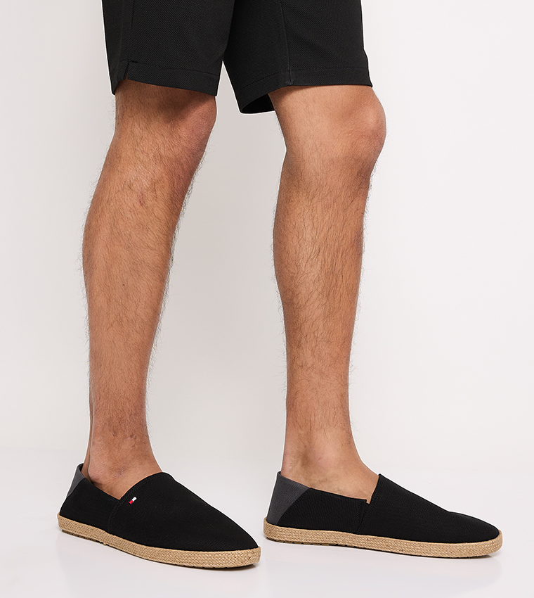 Logo Detail Slip-On Espadrilles