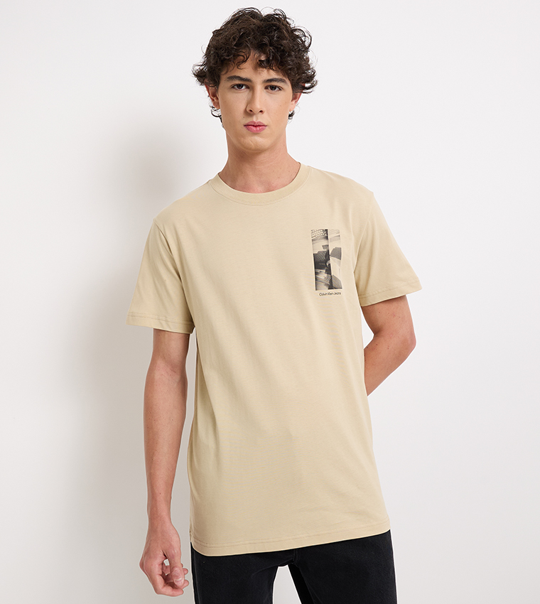 Back Printed Short Sleeves T-Shirt