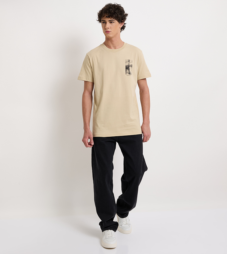 Back Printed Short Sleeves T-Shirt