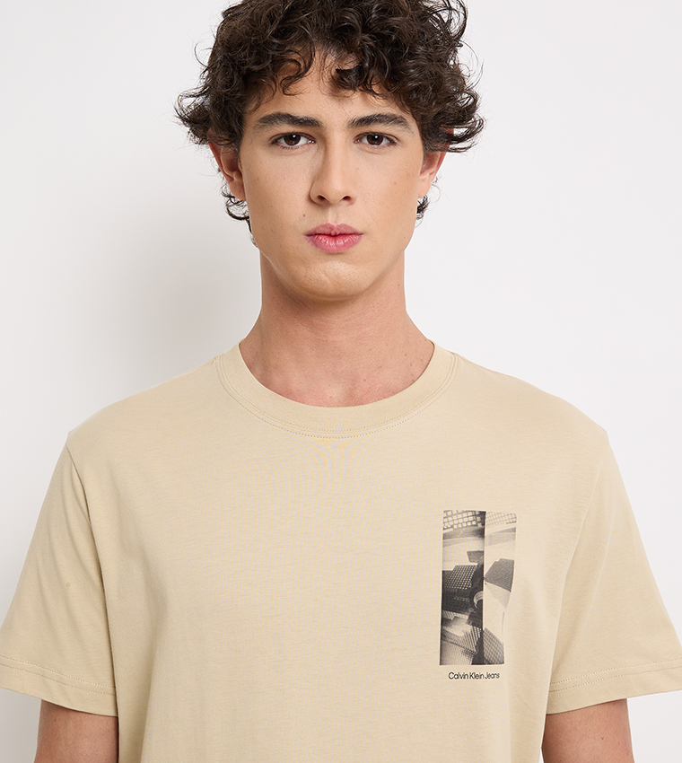 Back Printed Short Sleeves T-Shirt