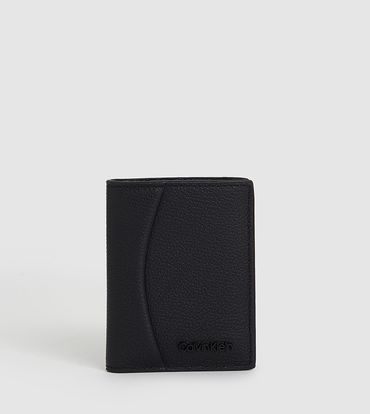 MINIMAL FOCUS Logo Detail Bi-Fold Wallet