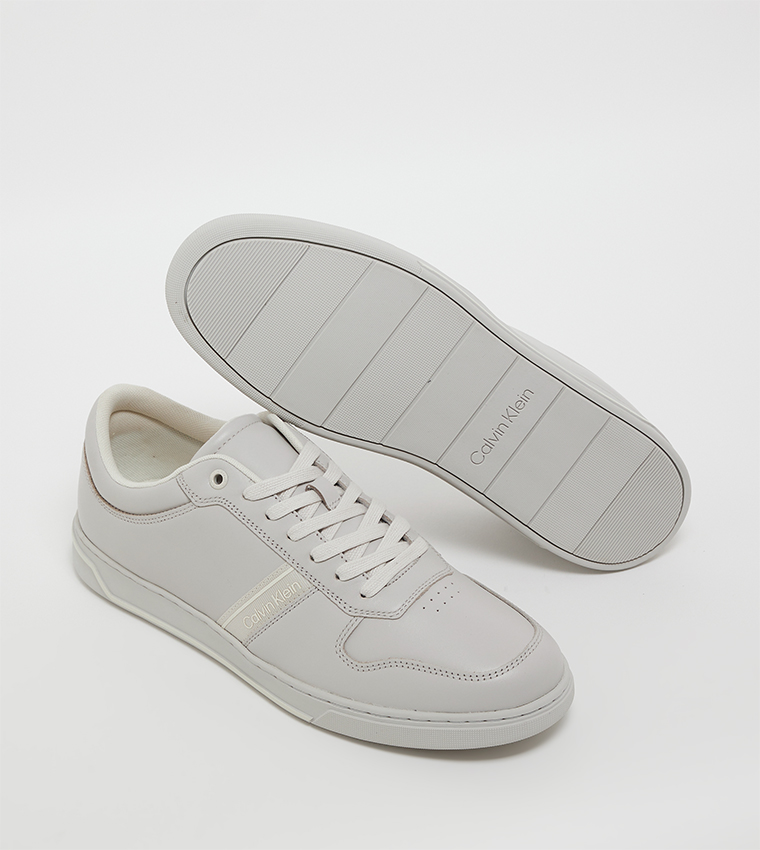 Logo Detail Lace-Up Sneakers