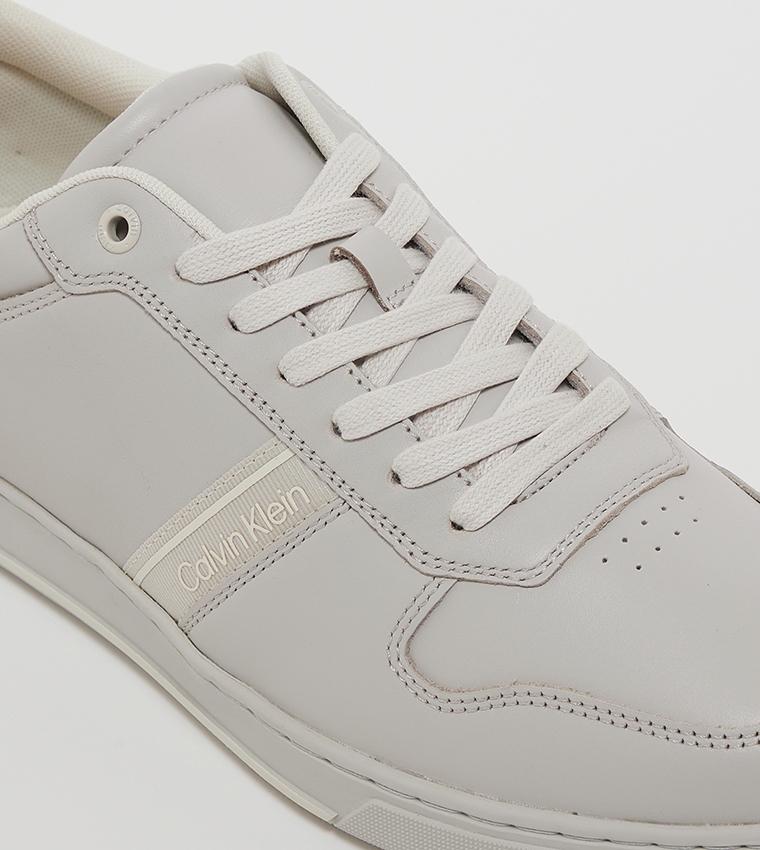 Logo Detail Lace-Up Sneakers
