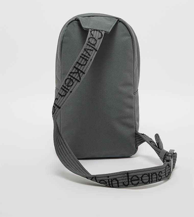 Monogram Detail Zip Around Backpack