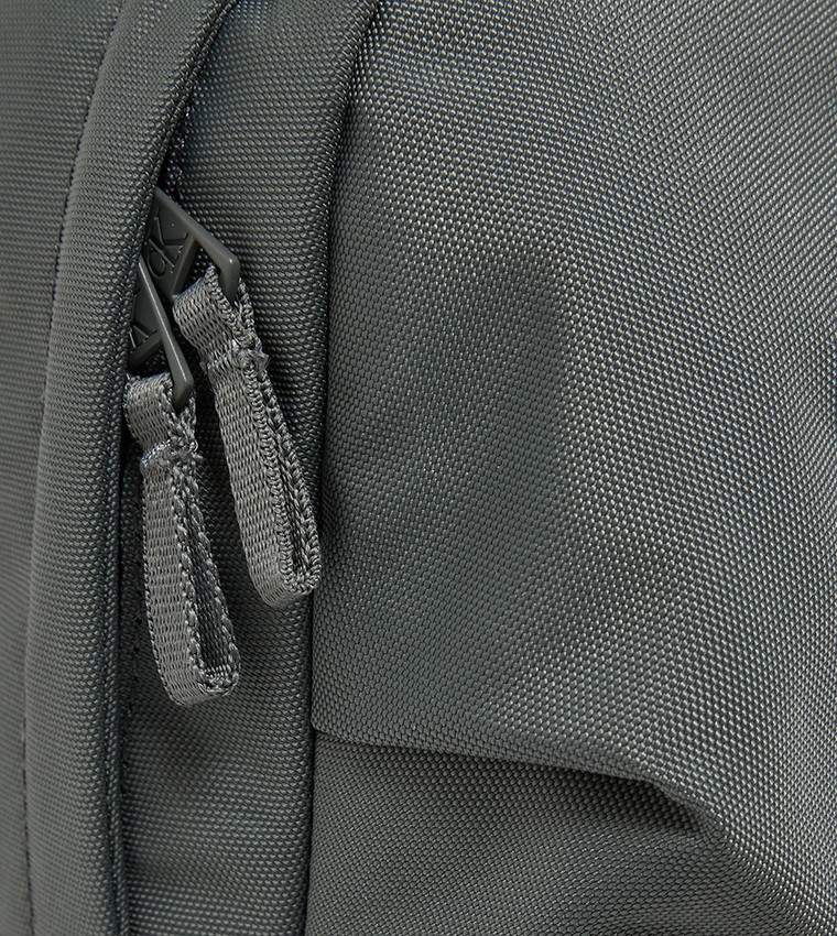 Monogram Detail Zip Around Backpack