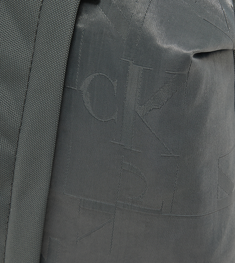 Monogram Detail Zip Around Backpack