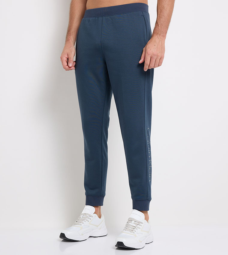 Logo Printed Elastic Waist Joggers