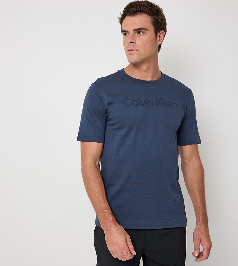 Logo Printed Short Sleeves Active T-Shirt