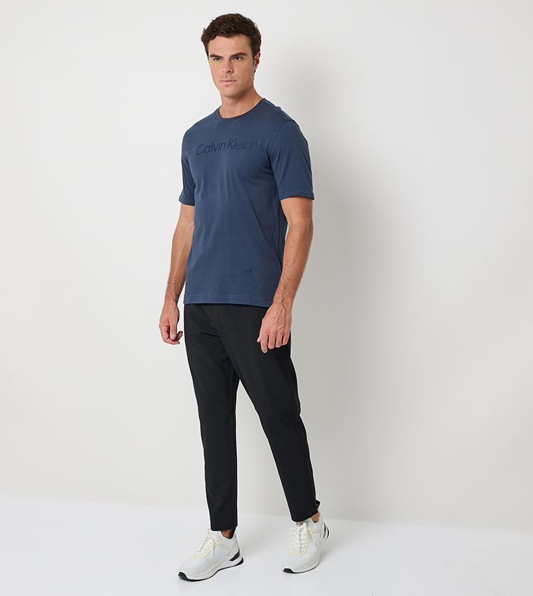 Logo Printed Short Sleeves Active T-Shirt