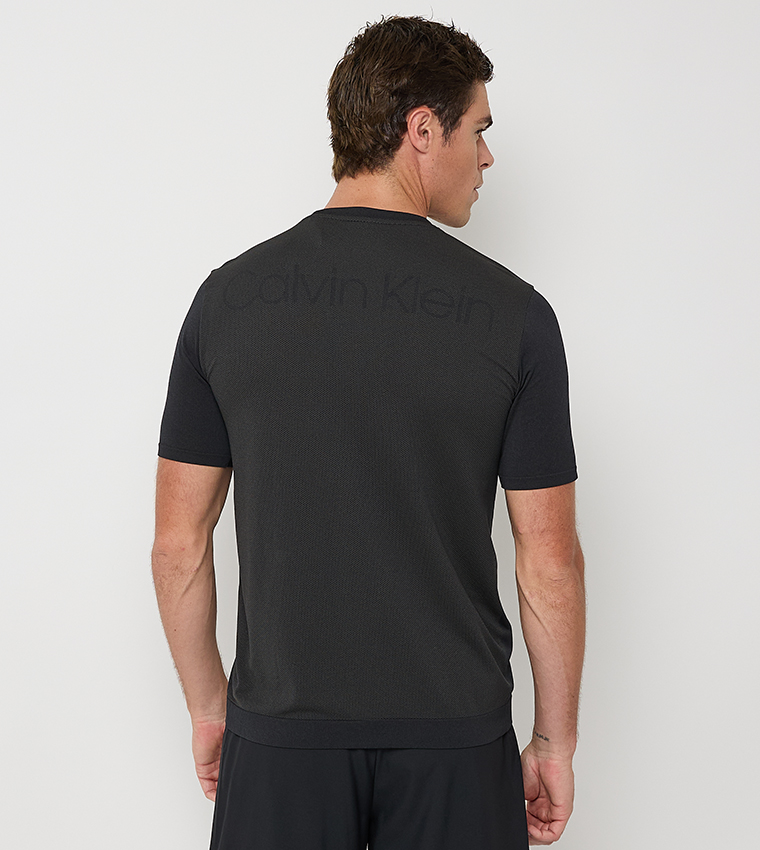 Logo Printed Short Sleeves Active T-Shirt