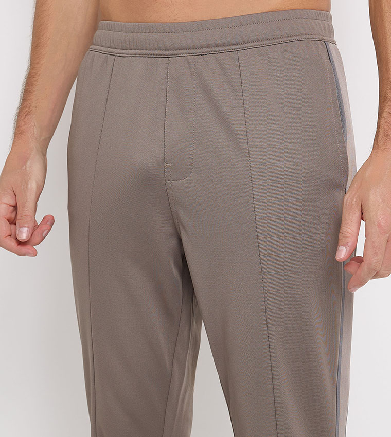 Stripe Detail Elastic Waist Trackpant