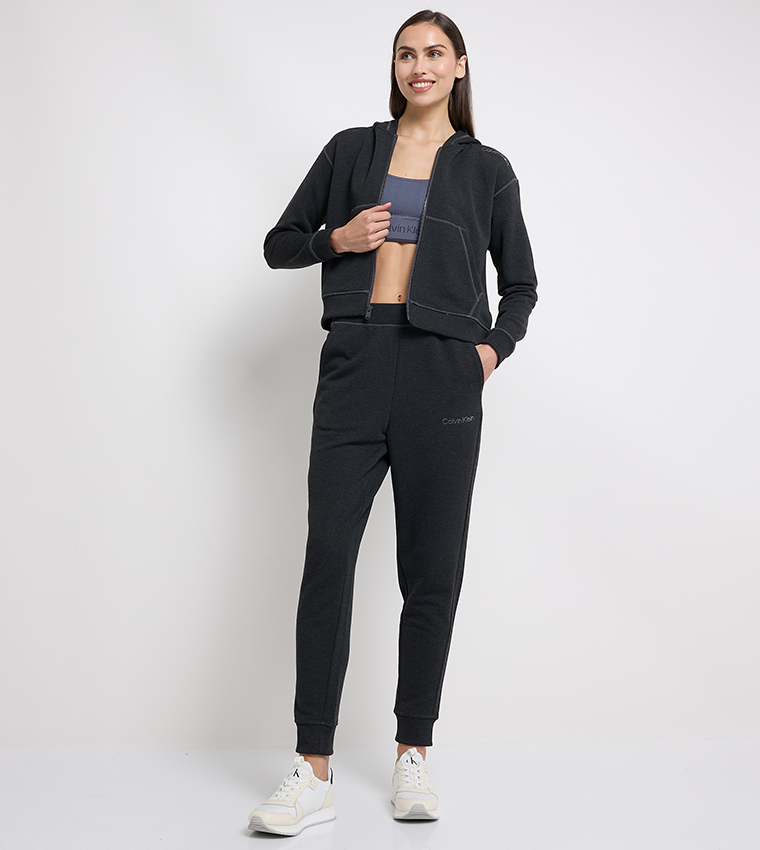 Zippered Long Sleeves Hooded Jacket