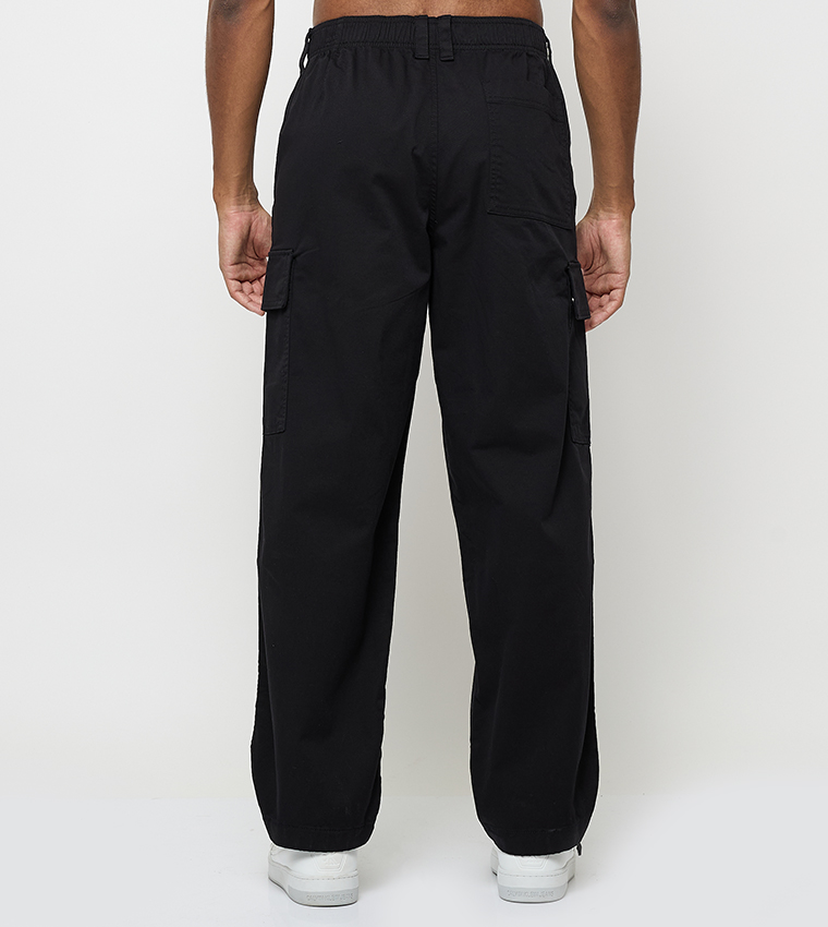 Logo Label Cargo Pants