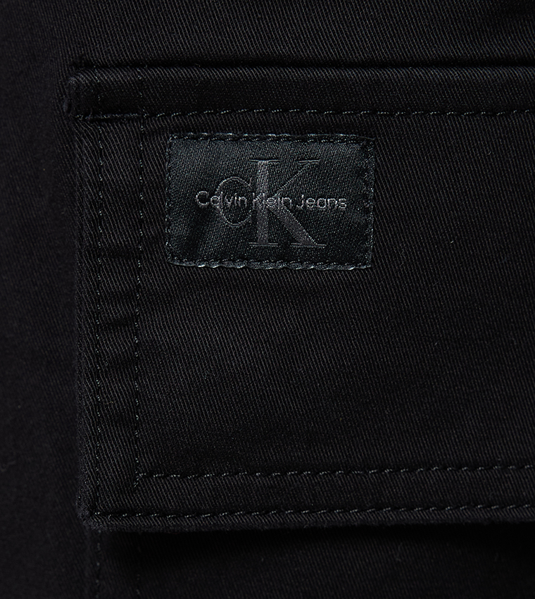 Logo Label Cargo Pants