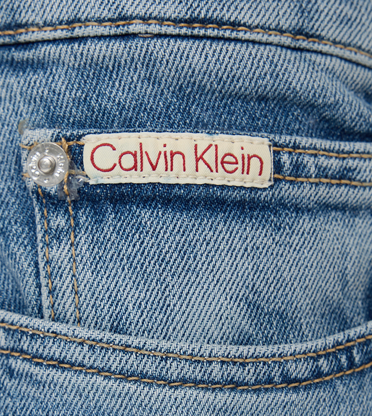 Faded Mid Rise Slim Fit Jeans