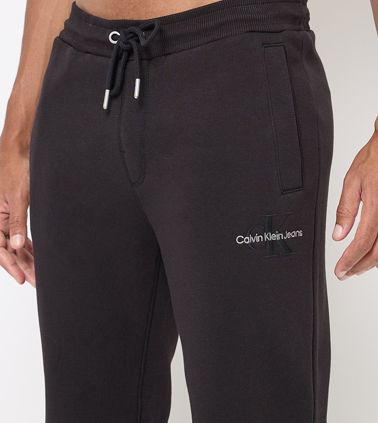 Logo Embroidered Slim Fit Joggers