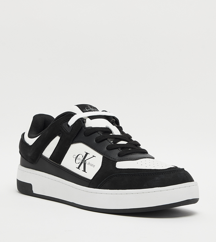 Color Block Lace Up Sneakers