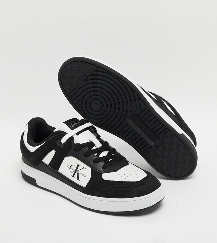 Color Block Lace Up Sneakers