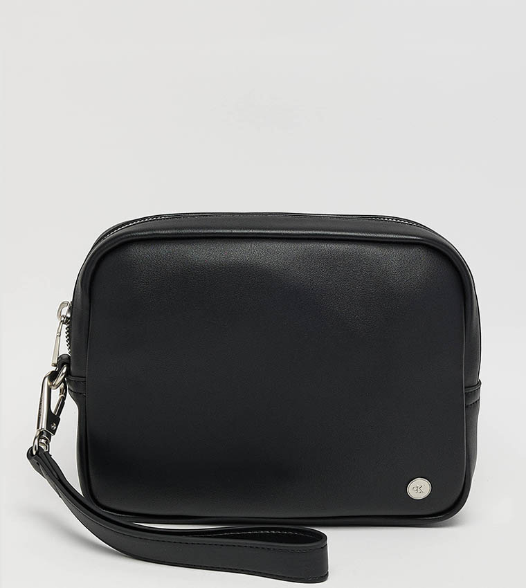 Textured Toiletry Bag