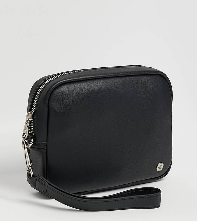 Textured Toiletry Bag