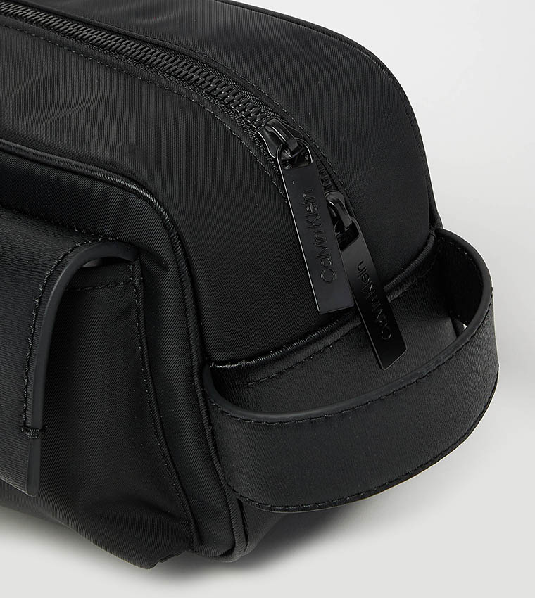Logo Detail Toiletry Bag
