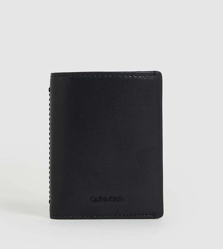 Textured Bi-Fold Wallet