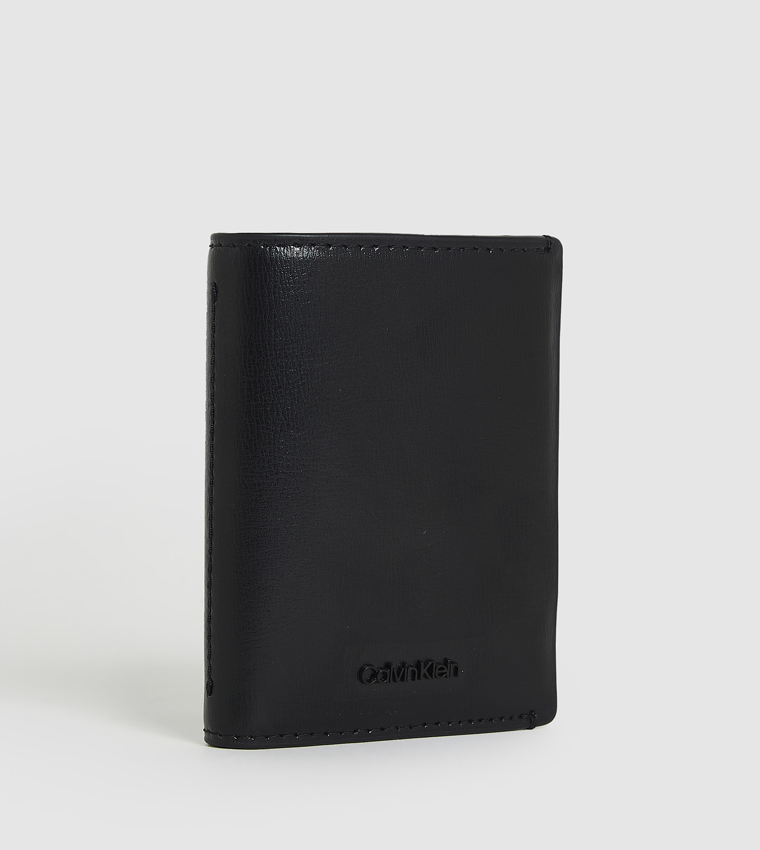 Textured Bi-Fold Wallet